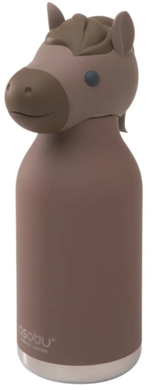 Bestie AsobuButelka termiczna ze słomką – Koń 460 ml