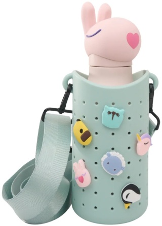 Bestie Sling Asobu Etui na butelkę z paskiem – zielone