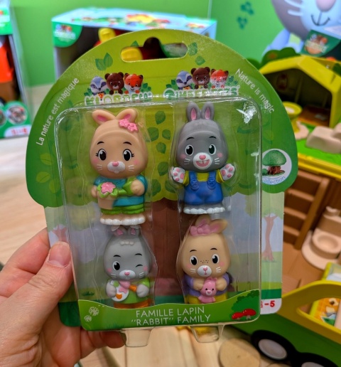 KLOROFIL FIGURKI Rodzina Krolików