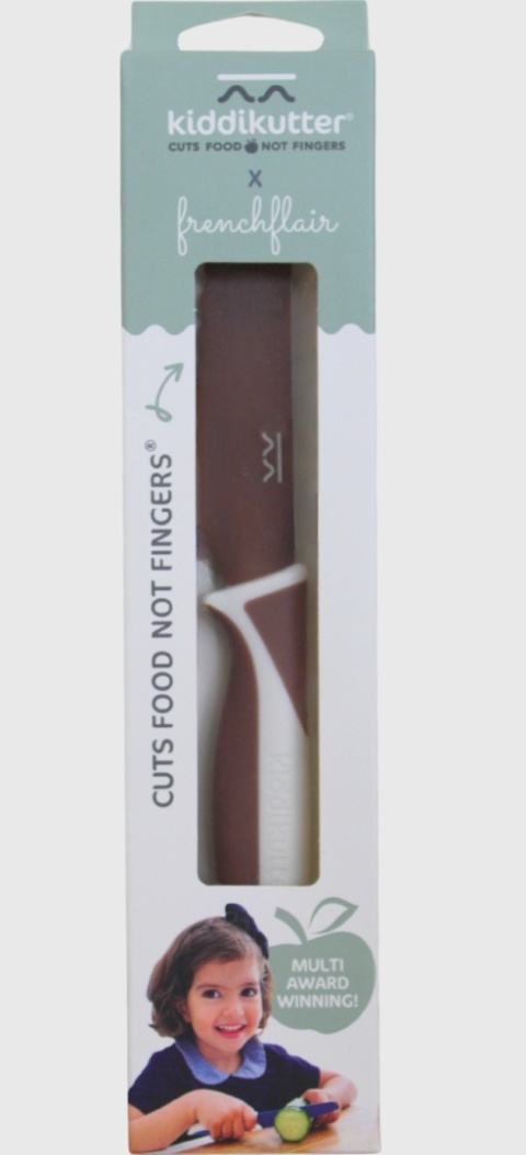 KiddiKutter, Bezpieczny nóż do nauki krojenia dla dzieci, MOKA, lekki