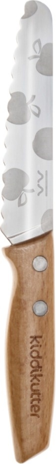 KiddiKutter, Bezpieczny nóż do nauki krojenia dla dzieci, WOOD drewniany, lekki