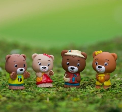 Klorofil Figurki Zwierzątek Rodzina Misiów Browny