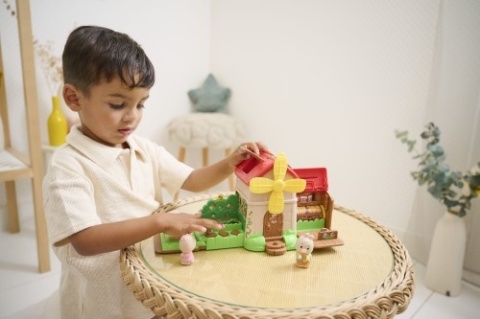 Klorofil Wiatrak Domek z Ogrodem