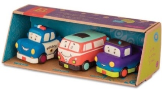 Mini Wheeee-ls! – zestaw 3 mini autek z napędem