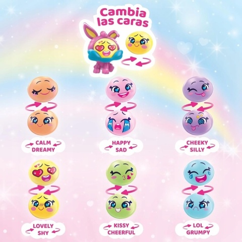 MagicBox - Moji Pops - Seria 5 Rainbow - Box 24 saszetki z figurką mix