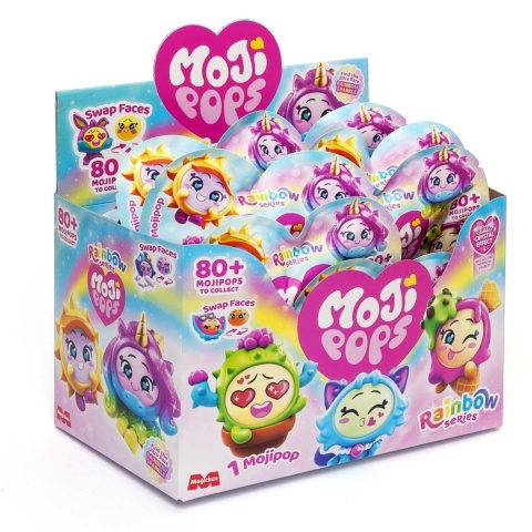 MagicBox - Moji Pops - Seria 5 Rainbow - Box 24 saszetki z figurką mix