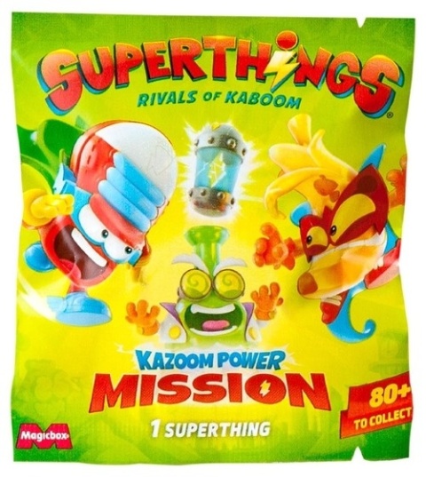 SUPERTHINGS Kazoom Power Mission One Pack, figurki 1 szt. mix