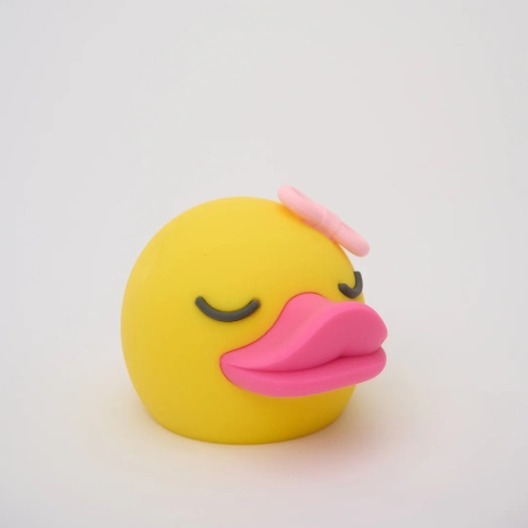 Bestie Asobu Butelka termiczna ze słomką – Kaczuszka 460 ml