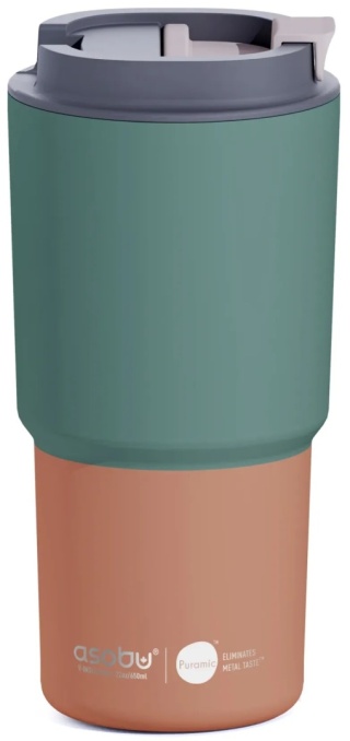 Asobu Kubek termiczny Pick Me Up – pastel green 650 ml