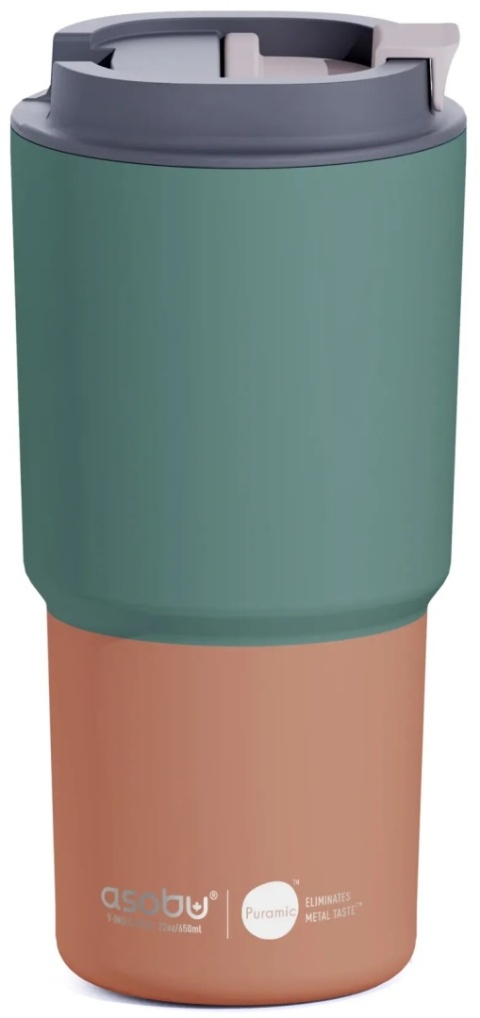 Asobu Kubek termiczny Pick Me Up – pastel green 650 ml