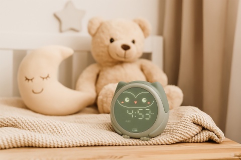 Cloud B Sowa Owlie - Trener snu z funkcją budzika Budzik - Sowa