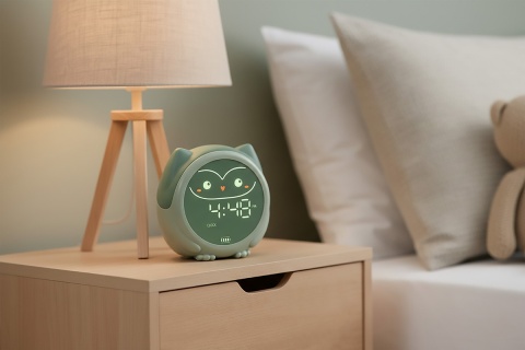 Cloud B Sowa Owlie - Trener snu z funkcją budzika Budzik - Sowa