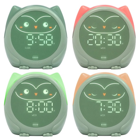 Cloud B Sowa Owlie - Trener snu z funkcją budzika Budzik - Sowa