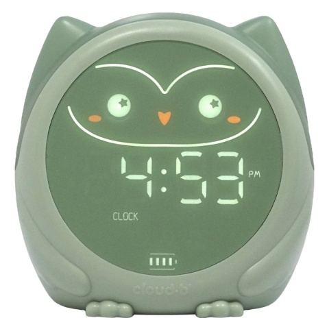 Cloud B Sowa Owlie - Trener snu z funkcją budzika Budzik - Sowa