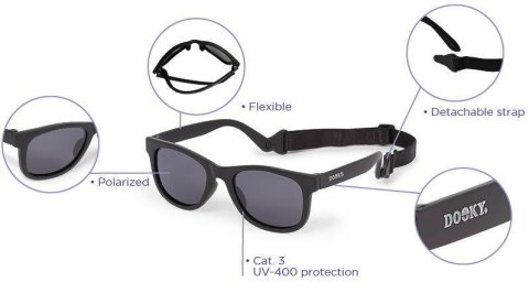 DOOKY Okulary przeciwsłoneczne Santorini AQUA 6-36 m