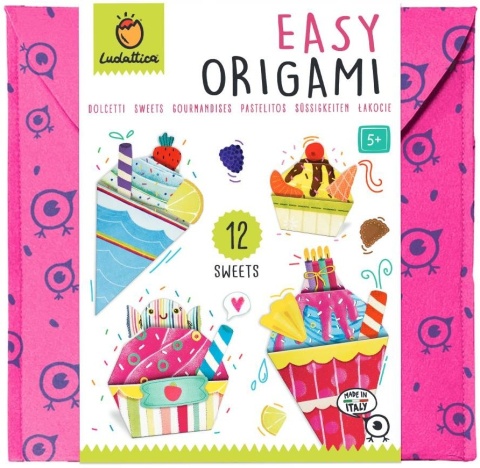LUDATTICA EASY ORIGAMI – zestaw kreatywny – ŁAKOCIE
