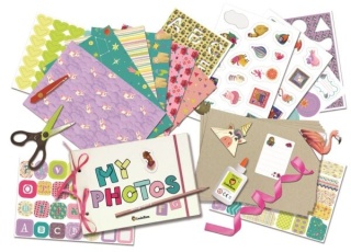 LUDATTICA Wonderful SCRAPBOOK – stwórz WŁASNY ALBUM – zestaw kreatywny