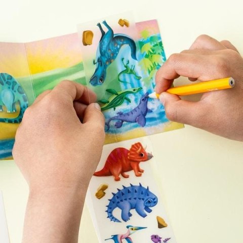 Tiger Tribe Zestaw z Folią Transferową - Dinozury