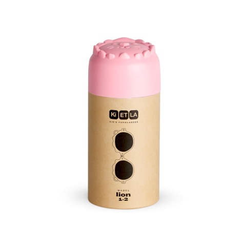 KIETLA Okulary przeciwsłoneczne Lion 1-2 Bubble Gum