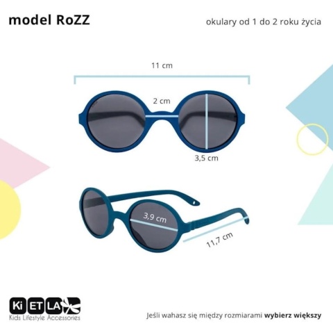 KIETLA Okulary przeciwsłoneczne RoZZ 1-2 Sand