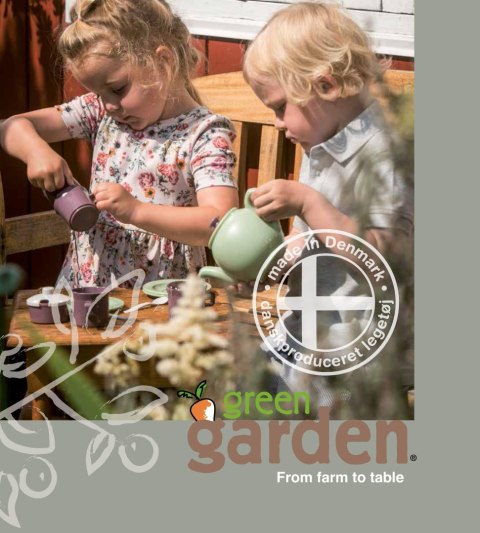 Kosiarka do trawy dla dzieci Zestaw mały ogrodnik GREEN GARDEN DANTOY