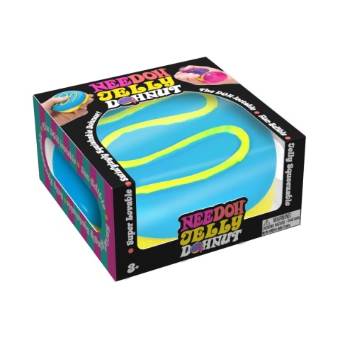NeeDoh Sensoryczny gniotek Pączek Schylling - Jelly Donut