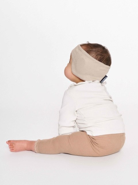 Słuchawki ochronne wygłuszające dla dzieci opaska DOOKY 0-6 m Beige