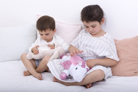 Cloud b Pluszowy projektor dla dzieci - Jednorożec - przyjaciel do snu - Twilight Buddies