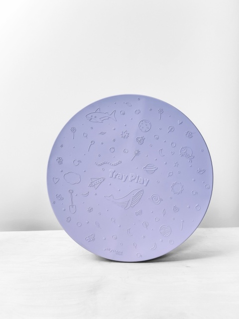 Jellystone, Tacka sensoryczna Play Tray 2w1Lilac, kolor fioletowy
