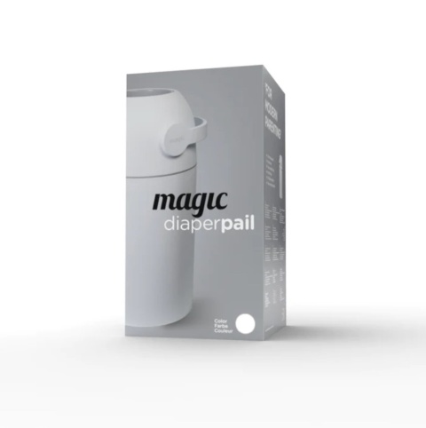 Magic Majestic Kosz na zużyte pieluchy - zielony (na 25 pieluch) + worki