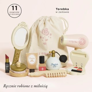 Le Toy Van - Drewniane kosmetyki dla dzieci, zestaw do makijażu, zabawka
