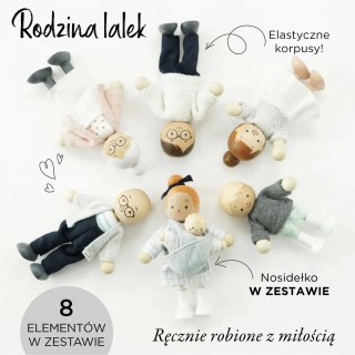 Le Toy Van - Rodzina lalek, zabawka dla dzieci, lalki do domku dla lalek