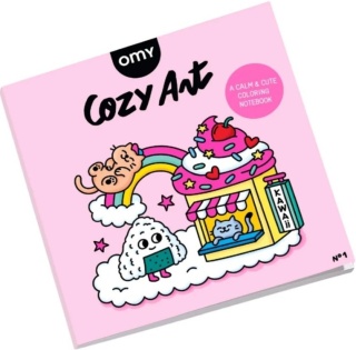 OMY KOLOROWANKA COZY ART - KAWAII