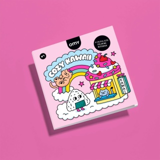 OMY KOLOROWANKA COZY ART - KAWAII