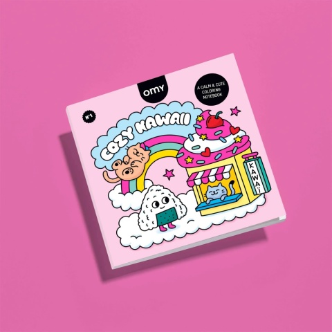 OMY KOLOROWANKA COZY ART - KAWAII