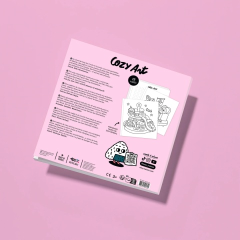 OMY KOLOROWANKA COZY ART - KAWAII
