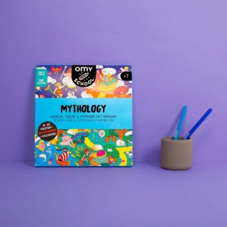 OMY PLAKAT DO NAUKI I ZABAWY - MITOLOGIA