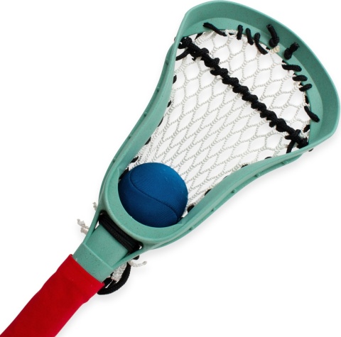 BS Toys Zestaw rakietek z miękką piłką do LACROSSE zabawka ogrodowa outdoor