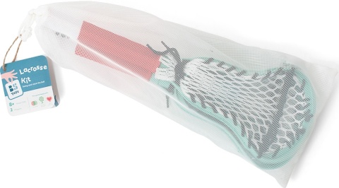 BS Toys Zestaw rakietek z miękką piłką do LACROSSE zabawka ogrodowa outdoor