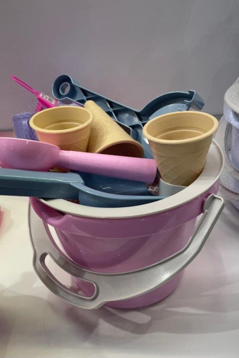 DANTOY Zestaw do piasku z lodami THORBJORN pink