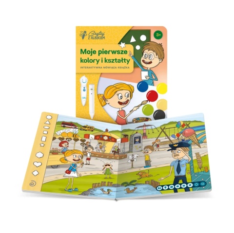 Albi - Książka Moje pierwsze kolory i kształty 3+