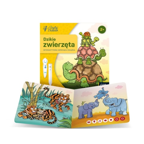 Albi - Miniksiążka Dzikie zwierzęta 2+