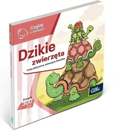 Albi - Miniksiążka Dzikie zwierzęta 2+