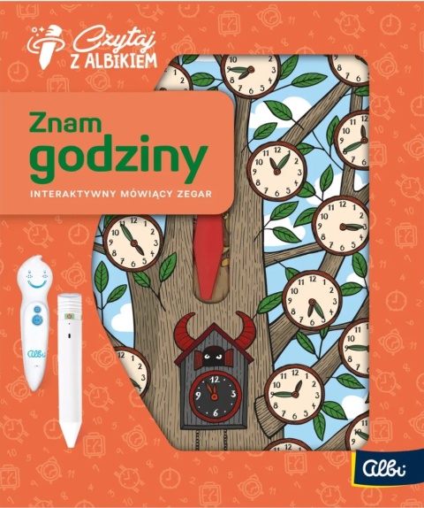 Albi - Znam godziny. Interaktywny zegar 3+