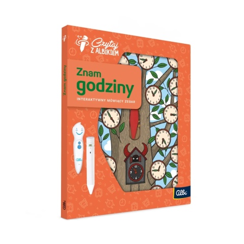 Albi - Znam godziny. Interaktywny zegar 3+