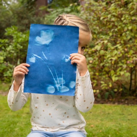 Esschert Design Słoneczny papier fotograficzny A4 6 szt. drukowanie słońcem UV