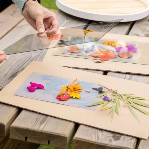 Esschert Design Słoneczny papier fotograficzny A5 12 szt. drukowanie słońcem UV