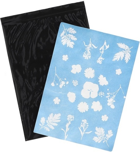 Esschert Design Słoneczny papier fotograficzny A5 12 szt. drukowanie słońcem UV