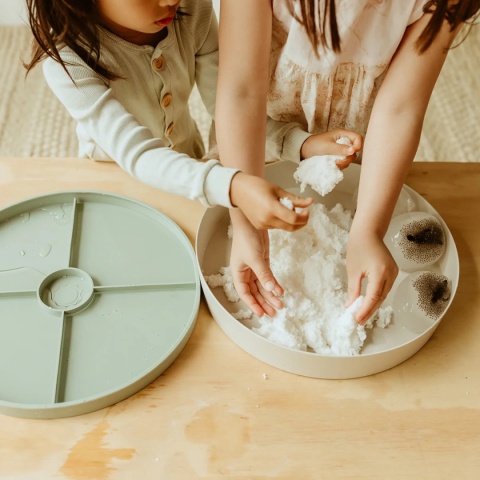 Jellystone, Sensory Snow, Sensoryczny śnieg, miękka masa sensoryczna dla dzieci, 3+