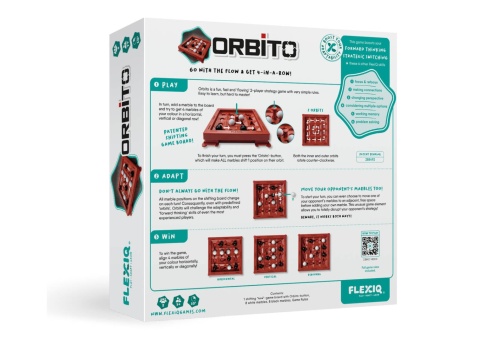 Orbito - gra strategiczna planszowa dla dzieci FLEXIQ